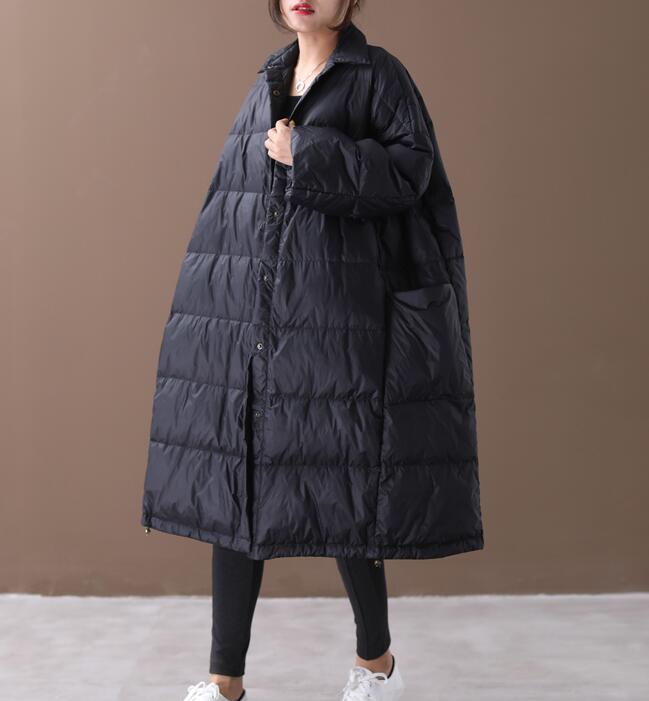 A-Line Women Winter Loose Side Pockets Down Jacket Women Down Coats VPPBUY shop