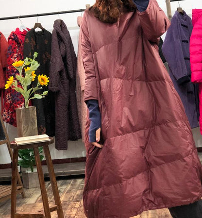 Bud Style Long Winter Down Dress Jacket Women Down Coats VPPBUY shop