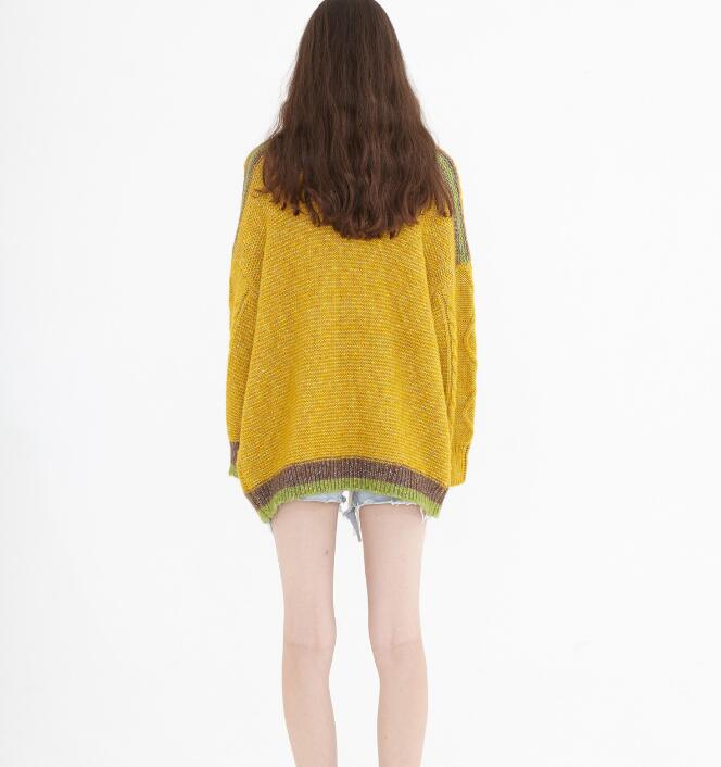 loose cardigan Short Style Women Tops Woolen Knit Sweater VPPBUY shop