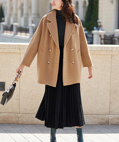 Warm Loose Women Coat Winter Wool Coat Plus Size Coat VPPBUY shop