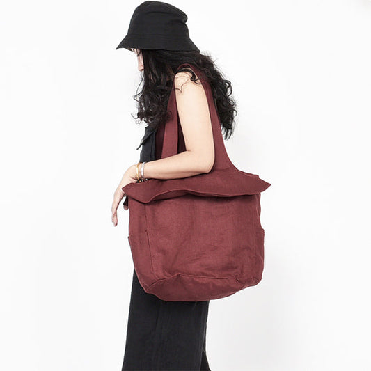 Casual Canvas Simple Style Tote Women Shoulder Bag VPPBUY shop