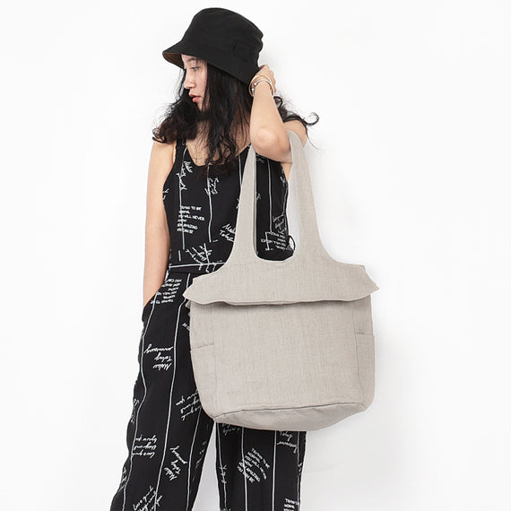 Casual Canvas Simple Style Tote Women Shoulder Bag VPPBUY shop